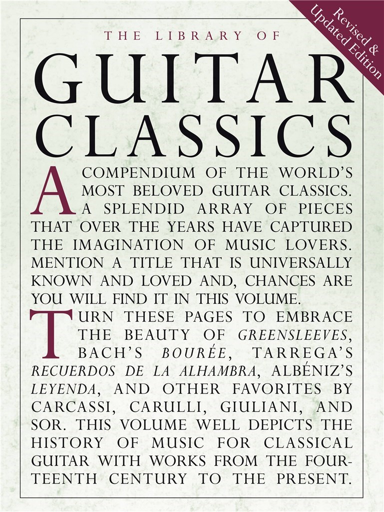 Library Of Guitar Classics
